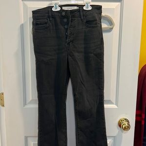 Black boot cut jeans